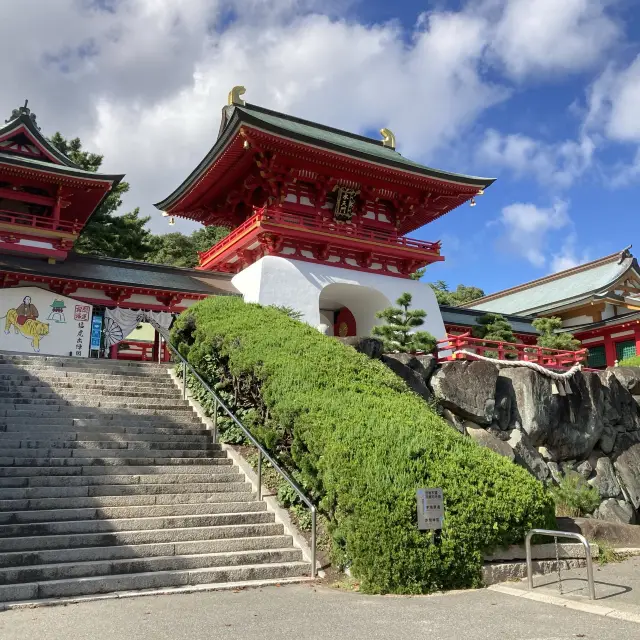 【下関】パワースポット・竜宮城のような神社