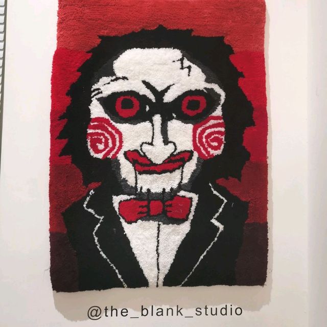 當地體驗推薦～「The Blank Studio 手作地毯工作室」～Tufting簇絨槍體驗