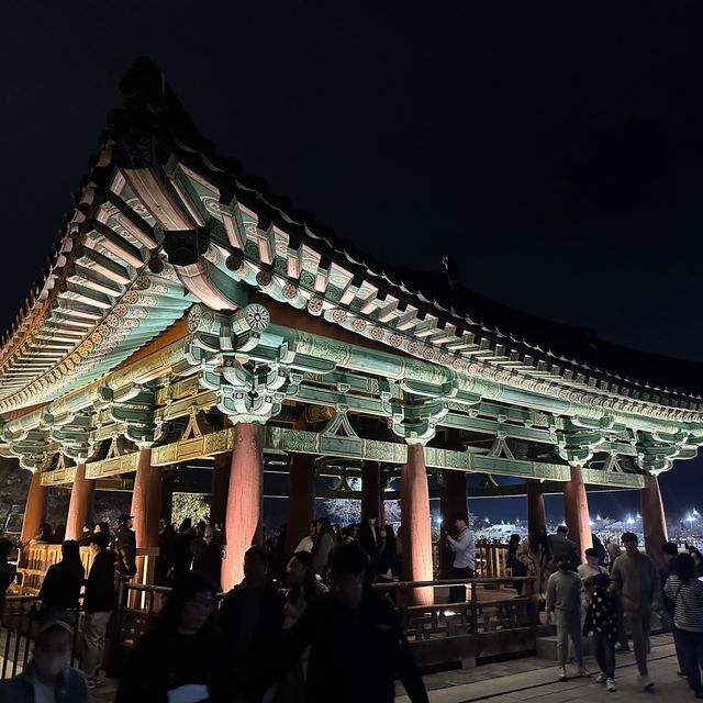 Donggung Palace and Wolji Pond night view