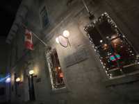Byward Market at night in Ottawa