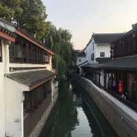 Evening walk at the vibrant PingJiang road