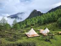 Black Lake - Haba Snow Mountain 