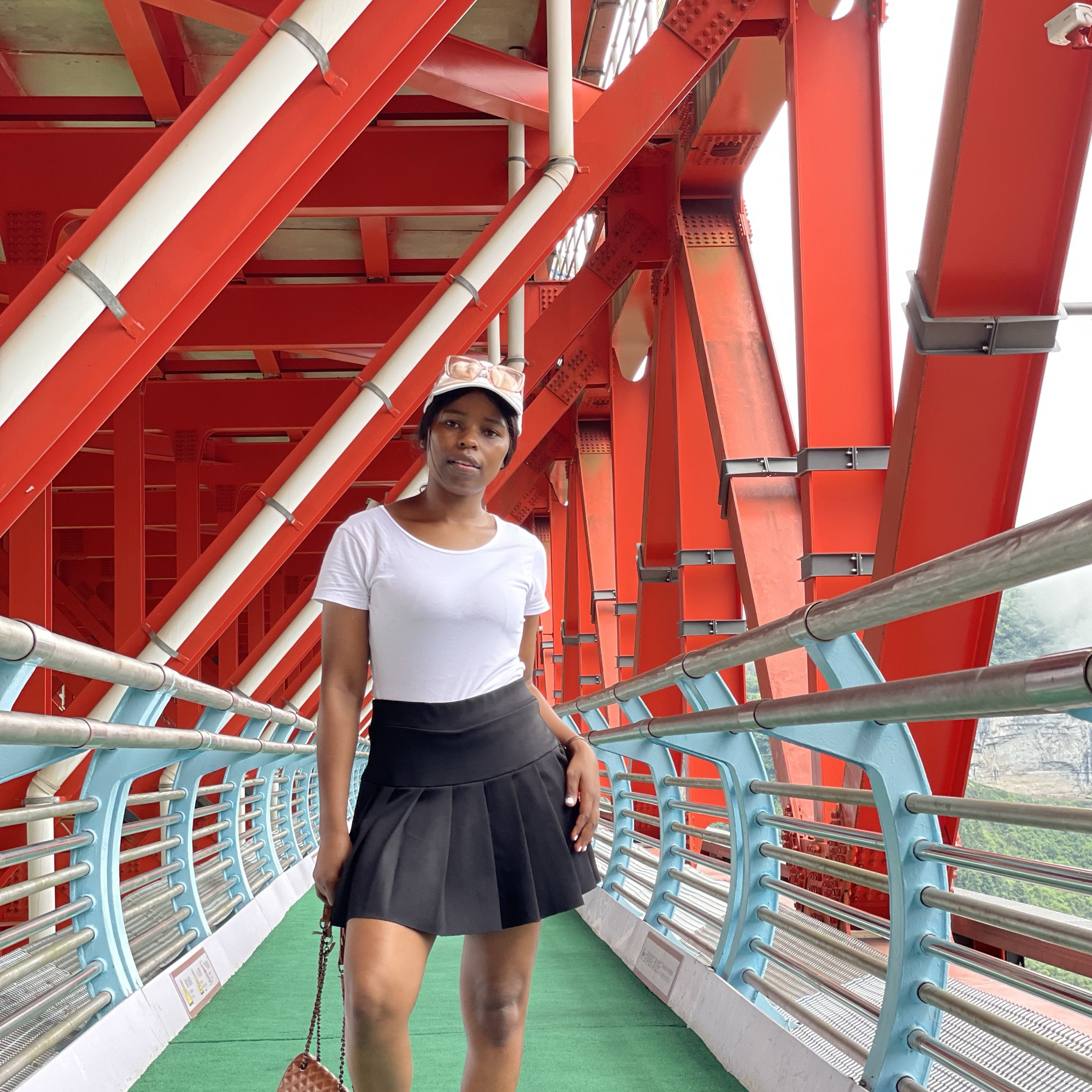 #wondersofchina # Aizhai bridge , Aizhai Suspension Bridge is located in Aizhai Grand Canyon, about 20km from Jishou City, Aizhai Suspension Bridge is honored to be one of the greatest engineering wonders, with length of 1073.65 meters. The bridge looks like a flying dragon lying between two large mountains. 

The wonders of Aizhai, include the bridge, strange road, queer valley, odd waterfall and customs. Aizhai, Dehang and Dragon cave, whose total area are 108 square kilometers. With the super large suspension bridge crossing canyon opening to traffic on the March 31, 2012.