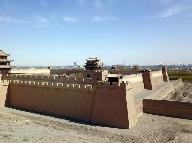 THE BEST part of the Great Wall | Gansu 