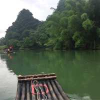 Bamboo Rafting in Guilin