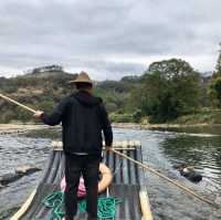 Bamboo Rafting, Wuyi Mountain 