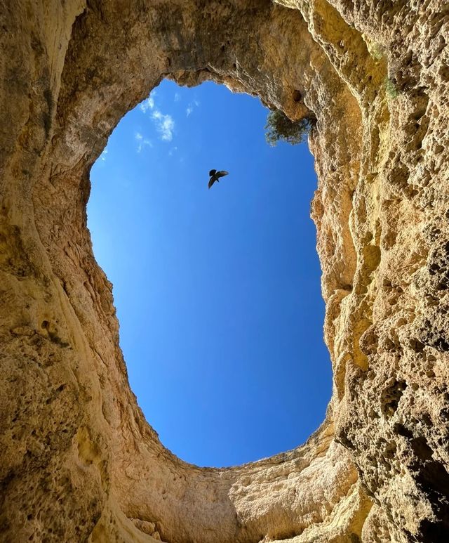 Heart-shaped cliff + Eye of God + Cave