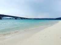 Let's go to Okinawa and relax together after the trip abroad.