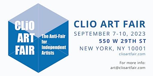 Clio Art Fair - New York, September 7th, 2023 - VIP Opening Reception | 550 W 29th St
