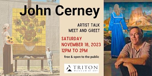 Artist Talk with John Cerney and Robert Crane | Triton Museum of Art