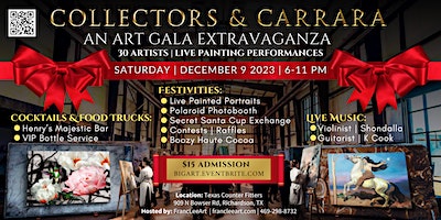 Collectors and Carrara | A Fine Art Extravaganza | Texas Counter Fitters - Granite & Quartz Countertops, North Bowser Road, Richardson, TX, USA