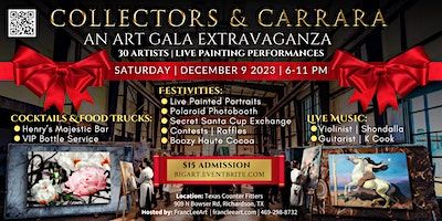 Collectors and Carrara | A Fine Art Extravaganza | Texas Counter Fitters - Granite & Quartz Countertops, North Bowser Road, Richardson, TX, USA