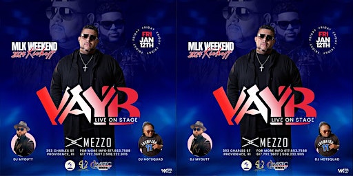 Vayb @ Mezzo Night Club providence | Mezzo, Charles Street, Providence, RI, USA