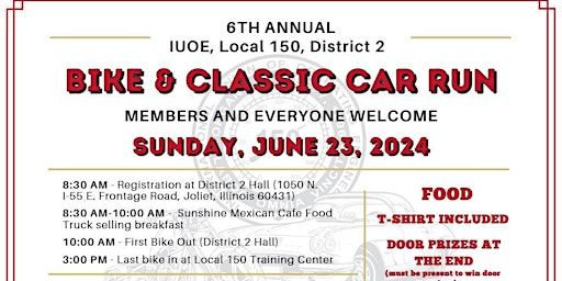 District 2 Bike & Car Run | District 2 Hall