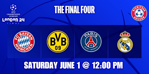 SF Official Watch Party: Champions League Final 2024 | Golden Gate Tap Room