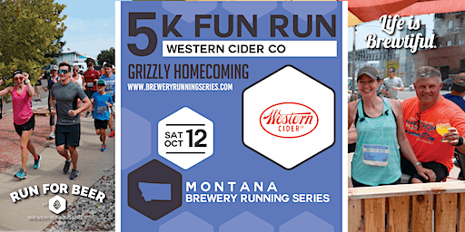 5k Homecoming Fun Run x Western Cider | 2024 Montana Brewery Running Series | Western Cider