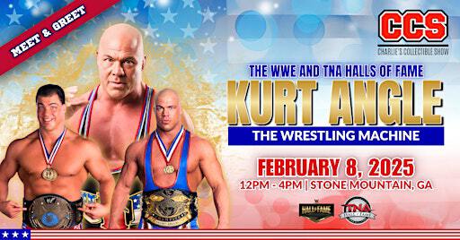 Meet and Greet with Kurt Angle | Charlies Collectible Show