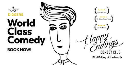 Coogee Diggers Comedy Club - Brought to you by Happy Endings Comedy Club | Coogee Diggers Club and Gym