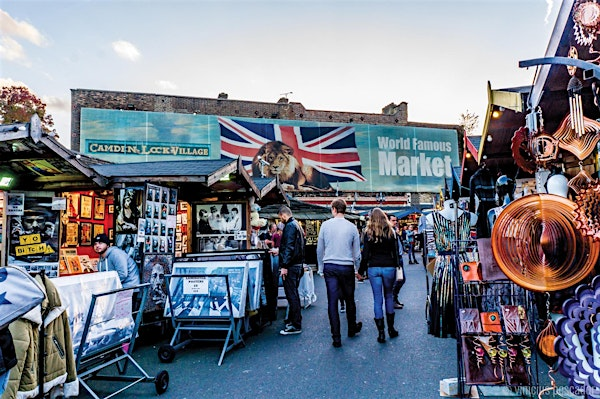 Camden Market & Canal Boat Coach Trip from Sittingbourne | 3 Central Ave