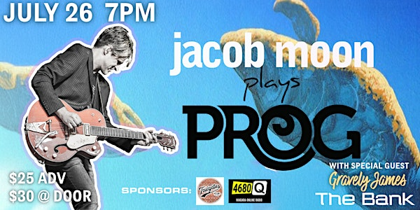 Jacob Moon Plays Prog | The Bank Art House, 22 King Street, Welland, ON, Canada