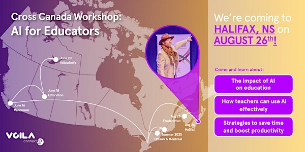 Cross Canada Workshop: AI for Educators in HALIFAX | Dalhousie University