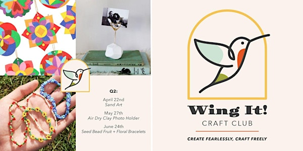 Wing It! Craft Club - Seed Bead Fruit + Floral Bracelets | Sunshine Craft Co