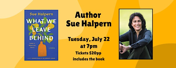 Author Sue Halpern | The Purple Couch Bookshop