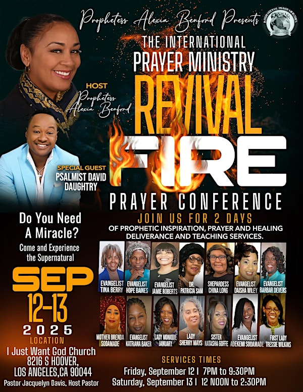 International Prayer Ministries Revival Fire | I Just Want God Church