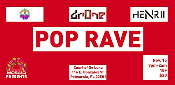 POP RAVE - EDM PARTY | Court Of De Luna