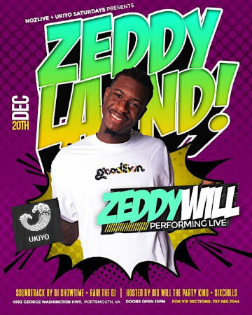 Ukiyo Saturday Night hosted by ZEDDY WILL | Ukiyo