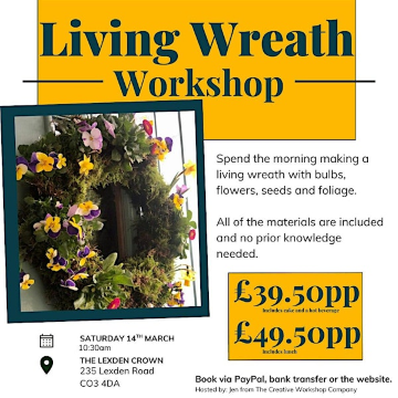 Living Wreath Workshop | The Lexden Crown