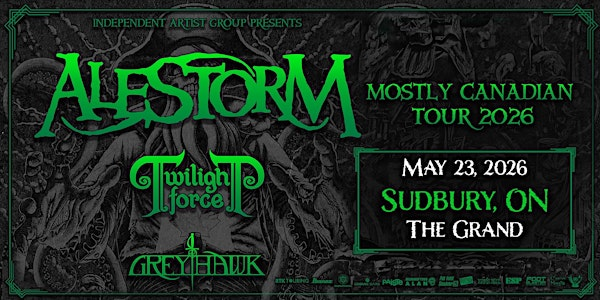 Alestorm Live In Sudbury ON | The Grand