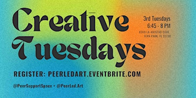 Creative Tuesdays! | 8369 La-Amistad Cove