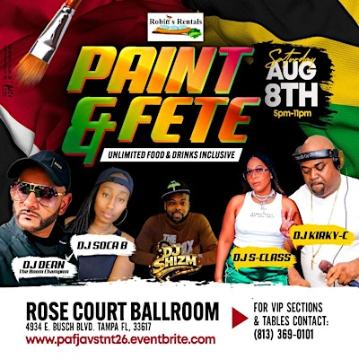 PAINT AND FETE | The Rose Court Ballroom