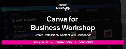 Canva for Business Workshop | Create Professional Content with Confidence | Princess Charlotte