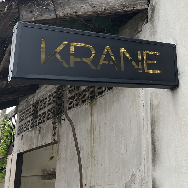 Krane cafe ค่าเฟ่โรงเหล็ก 