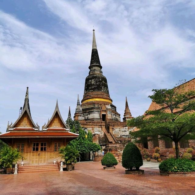 มาเที่ยวอยุธยาต้องแวะมาวัดใหญ่ชัยมงคล 🙏