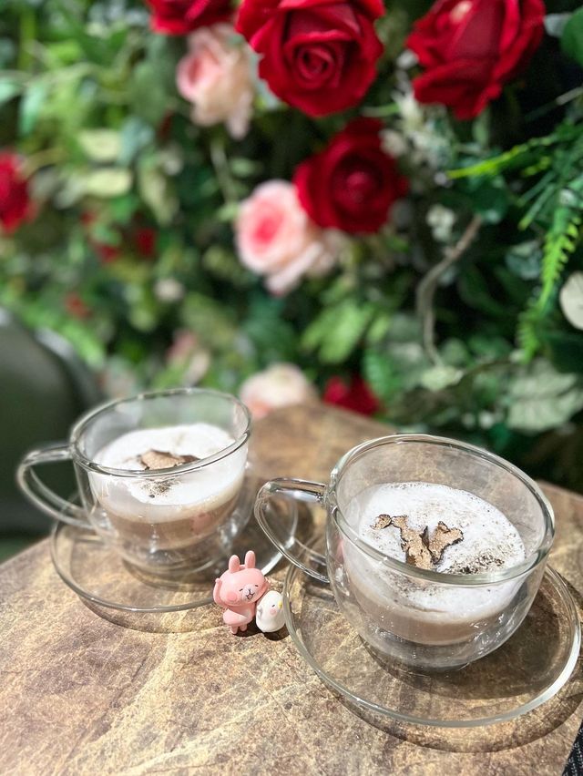 🌟中環格調玫瑰花牆西餐廳@woke