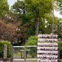 城南宮でおみくじを引く旅