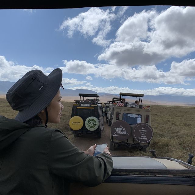 Wildlifes at their best, Ngorongoro