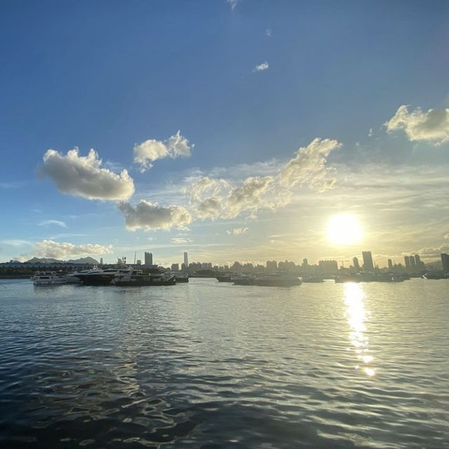 觀塘海濱🏖️市區睇海