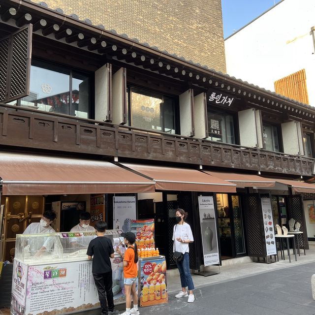 【韓国/ソウル】観光の定番且つお土産買うなら仁寺洞！