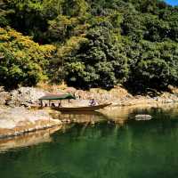 京都保津川遊船記