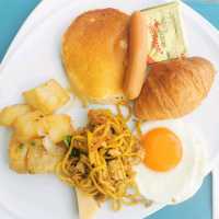 Breakfast at Poolside Bar & Restaurant