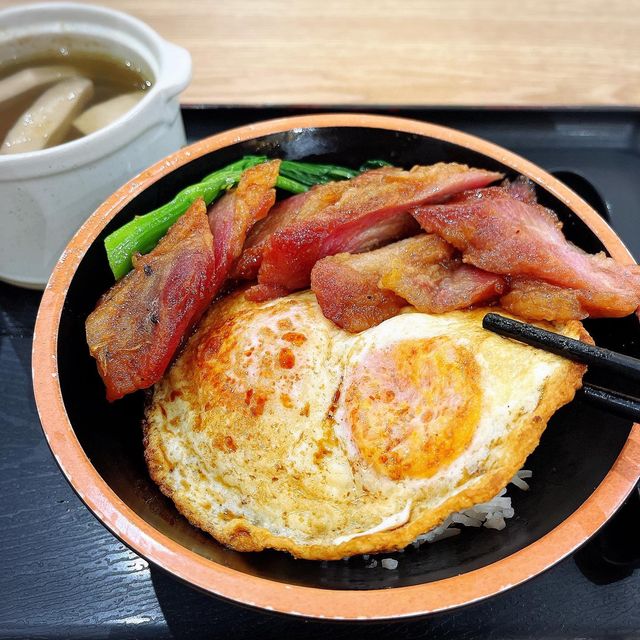 🌟 觀塘超高質叉燒煎日本蛋飯