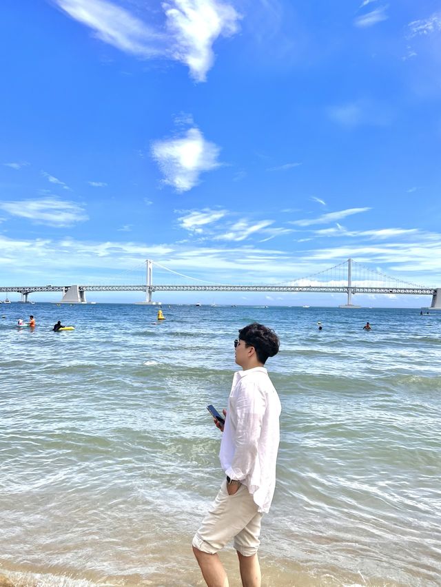 부산은 역시 광안리해수욕장!