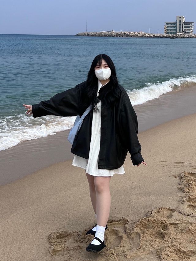💫친구들과 힐링 사진 찍기 좋은 강릉 강문해변💫