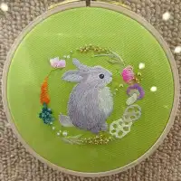 復古的刺繡圖案特展！美麗雅典，肥兔豐年！