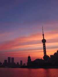 Incredible Lujiazui at Sunrise 🌅🌇
