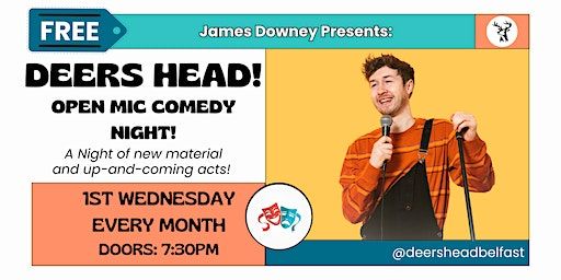 Deers Head: A Night of New Comedy! | The Deer's Head